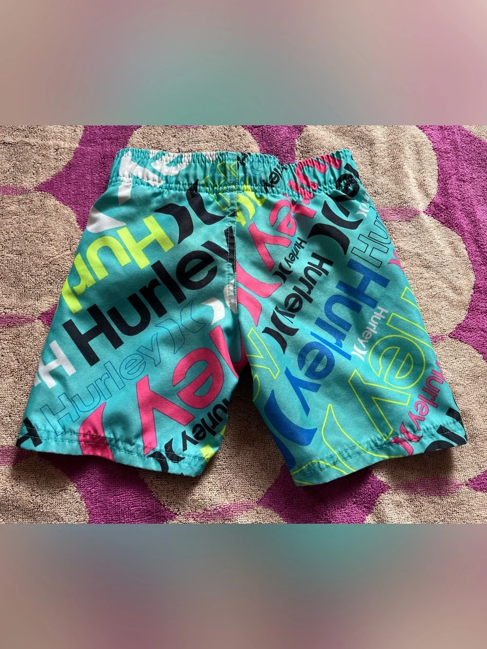 Hurley Toddler Boys Wordmark Swim Trunks